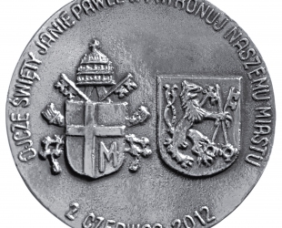 Andrzej Kołaczyński, medal dwustronny (rewers), odlewany, srebro, Φ...